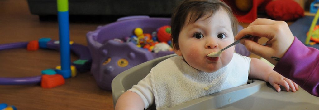 Baby Eating Food