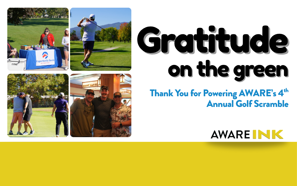 Gratitude on the Green:Thank You for Powering AWARE’s 4th Annual Golf Scramble